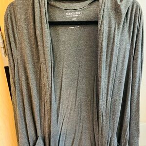 Torrid Gray Super Soft Cardigan